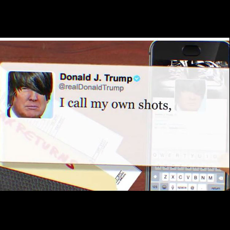 Donald Trump's tweets make for an angsty emo song - listen