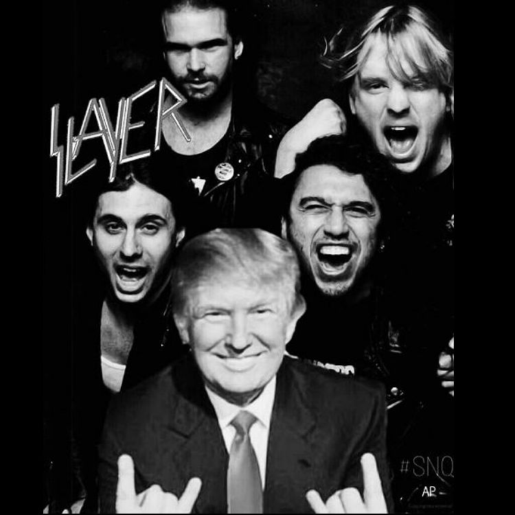 Slayer embroiled in Trump photoshop controversy
