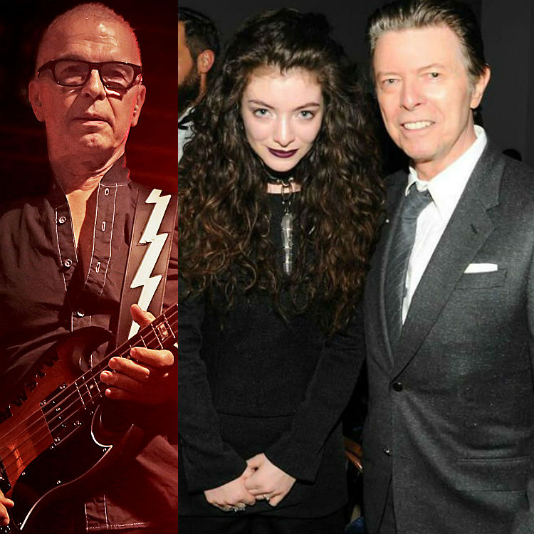 David Bowie Blackstar producer Tony Visconti Lorde BRIT Awards tribute