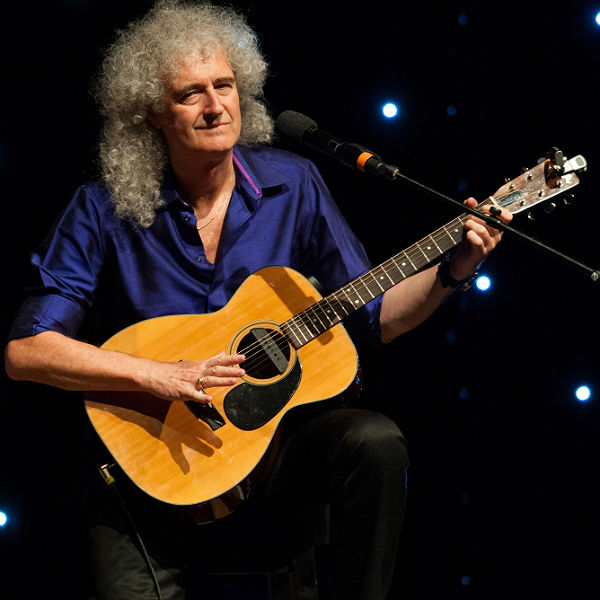 Queen star Brian May given 'all clear' from cancer at Christmas