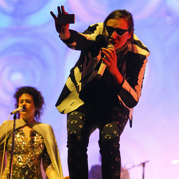 Arcade Fire bring Glastonbury day one to epic climax