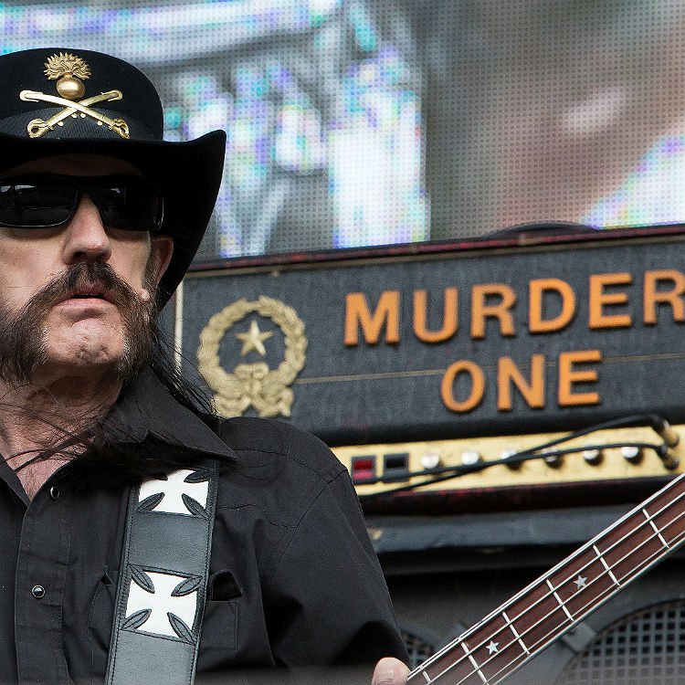 Motorhead Lemmy death, chemical element petition - funeral memorial