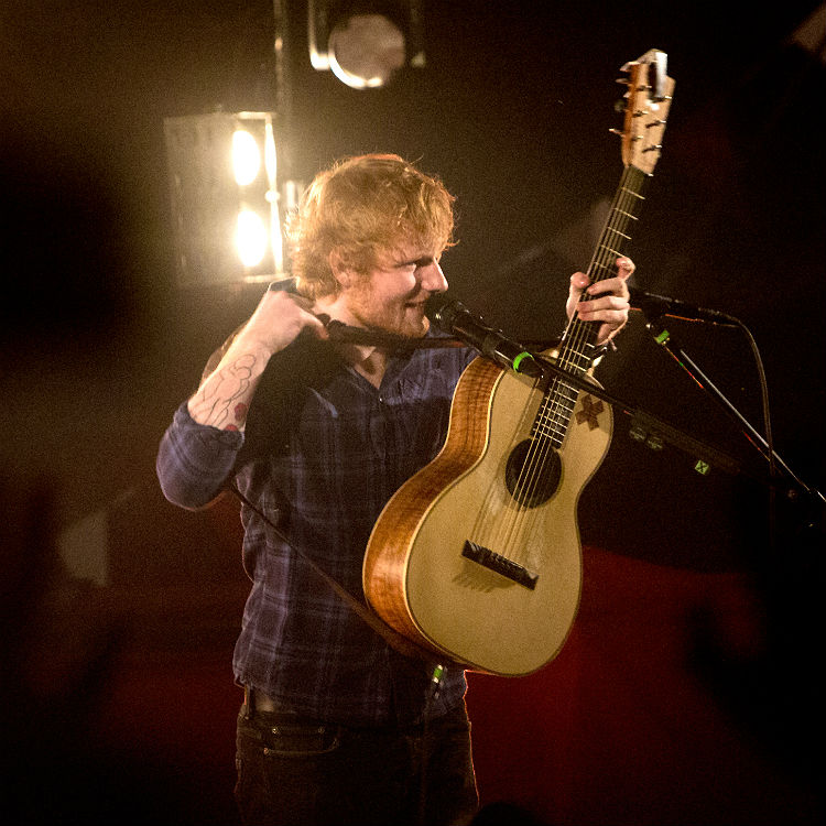  Ed Sheeran live photos, secret Latitude Festival set