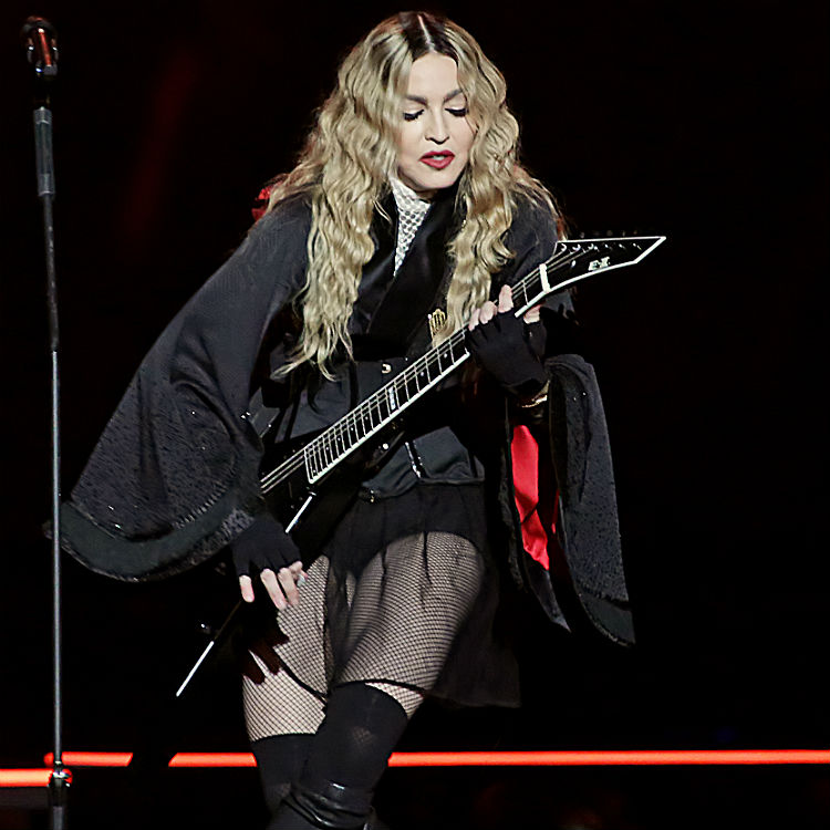 Madonna Rebel Heart tour Melbourne four hours late age rocco net worth