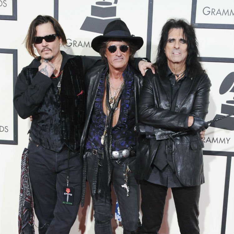 Alice Cooper Johnny Depp Joe Perry supergroup Dave Grohl honour Lemmy 