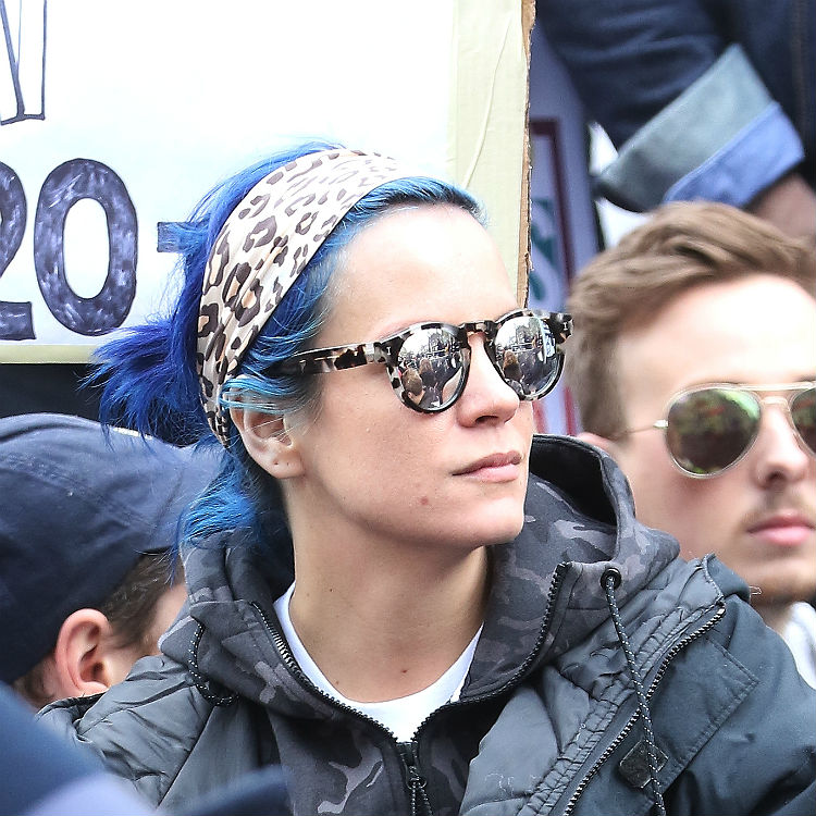 Lily Allen 2016 interview on stalker harrassment, 