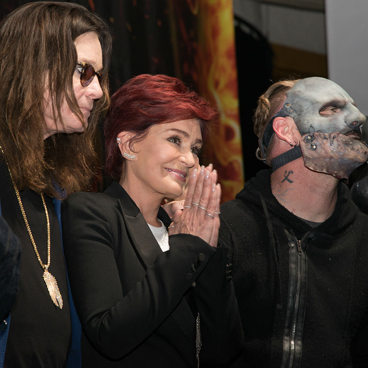Ozzy & Sharon Osbourne reunite after split - Slipknot Ozzfest Knotfest