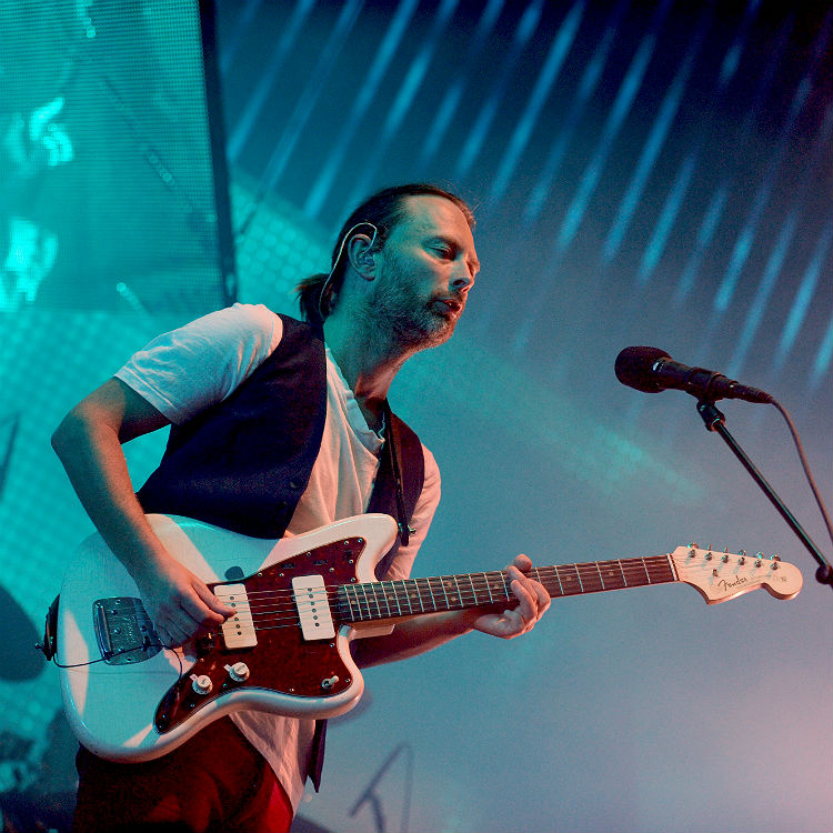 Radiohead Glastonbury headliners Firday 23 June Pyramid Stage