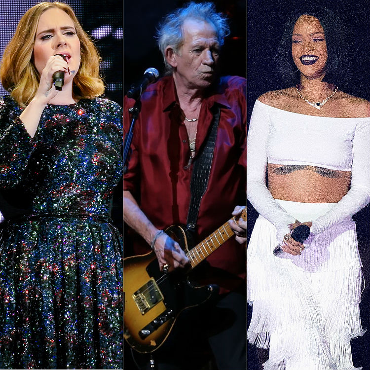 Rolling Stone Keith Richards slams Adele Rihanna for not writing songs