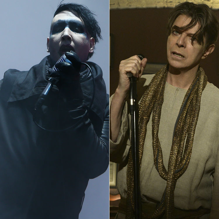 Marilyn Manson covers David Bowie's Cat People with Shooter Jennings