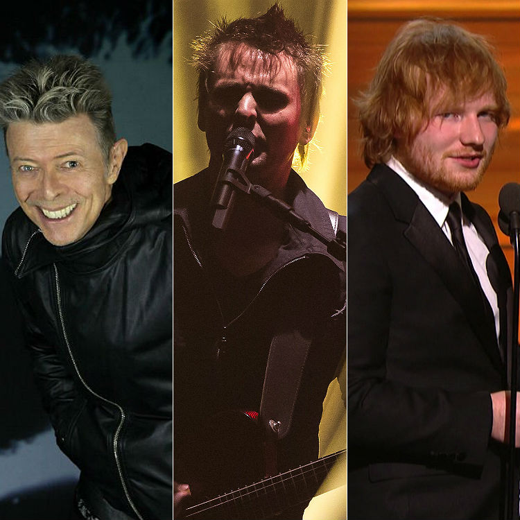 Grammy 2016 live winners - Bowie, Muse, Kendrick, Sheeran full list