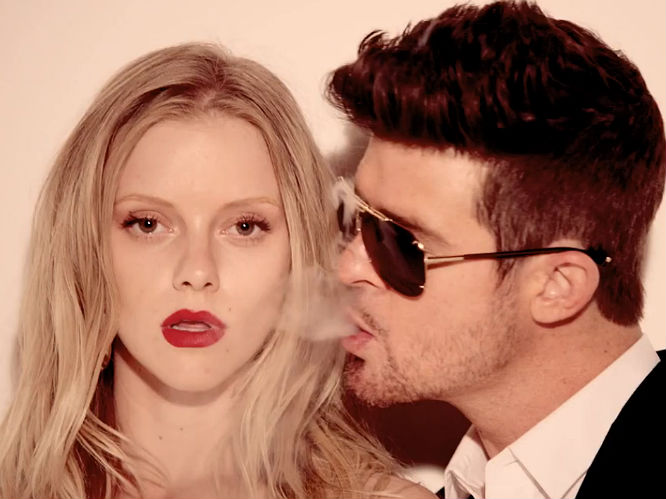 Robin Thicke - 'Blurred Lines', 2013: Around 20 UK universities banned the controversial track thanks to its lyrics, which some believe promote rape culture. It didn't stop it from being the biggest selling song of the year, however.