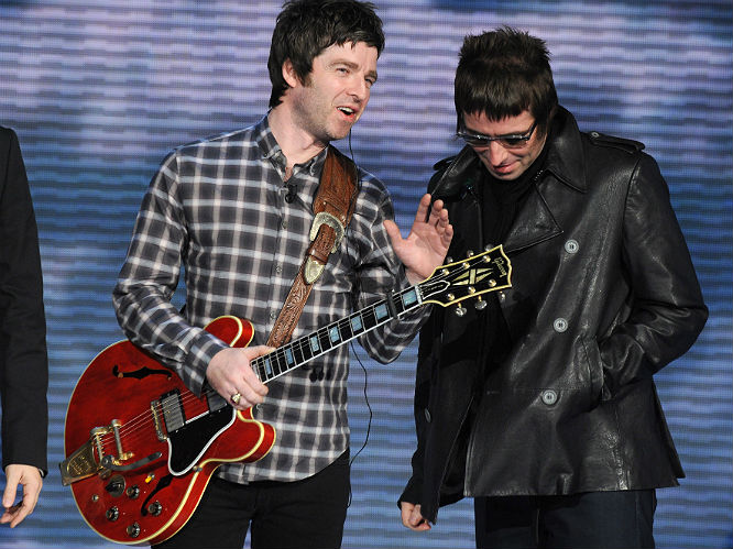 On 'Hello' - Noel: Its one of the three songs on the album thats not about anything. I spend as much time on the lyrics as I do on the music. Id like our kid to spend more time on them but he spends no time at all. Obviously, everyone is going on about the Gary Glitter thing, but I just had that in for a laugh.