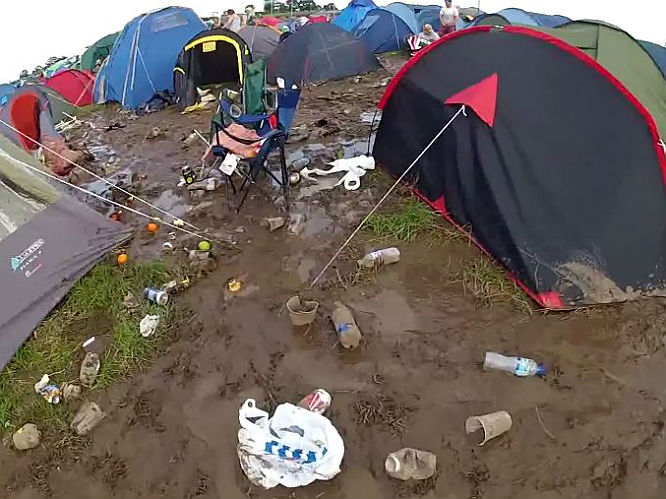 Creamfields 2012: Cancelled after extensive flooding, videos and photos from the festival revealed the true grim extent of the chaos that had battered the site. It was nasty, it was wet and it was messy and the above picture makes us shudder with the horror.