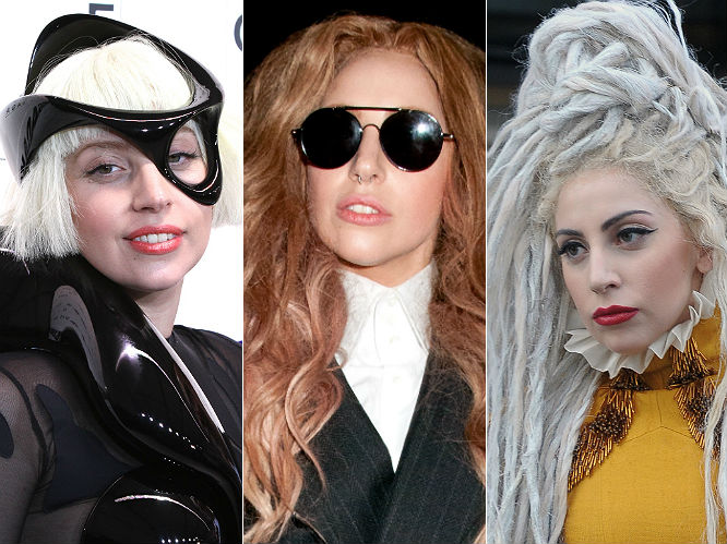 1. So. Many. Wigs: With the amount of faux hair she places on her bonce on a regular basis, we reckon Gaga's wigs will need their own jumbo jet. She's done dreadlocks, bobs, and even gone brown, so where can she go next? An afro? A mohawk? Bald? The possibilities are endless.