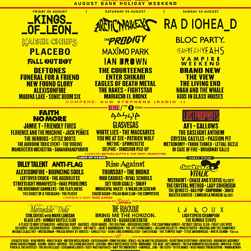 Reading & Leeds 2009: The lads finally fulfill their childhood dream and headline R&L for the first time ever