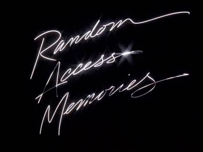 Album title: For months it was widely believed that the duo's fourth studio album would be titled No End. The fact that the record will actually be called Random Access Memories just proves how difficult it is to predict Daft Punk's next move. The pair used some scrawling font and a a 16-second clip to confirm the new album title. 
