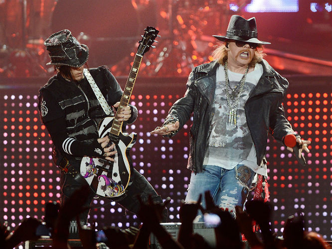 Guns N Roses: Axl Rose and co have had a notoriously turbulent 29 years as one of the biggest rock bands in the world. Against all the odds, they're still here, but for how long? Currently on a Las Vegas residency, sources have claimed the band would be retiring after the shows. A spokesperson for the band refuted the claims as 