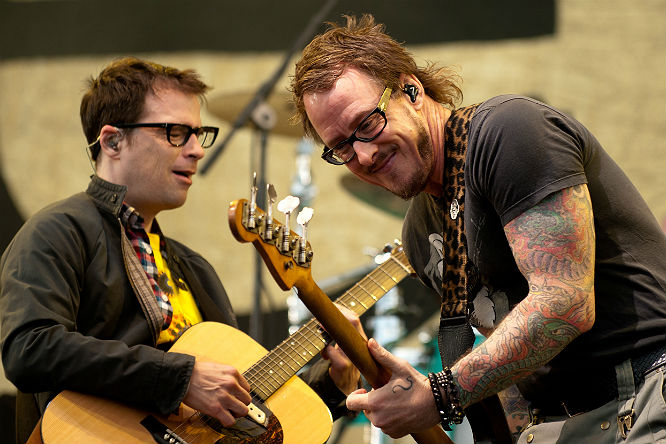 Weezer: Rivers Cuomo has been very vocal about the impact of Nirvana when Weezer first formed. Kurt Cobain was even mentioned by name in the original draft for the lyrics to 'Susanne', but upon Cobain's death, the line was altered. When the song was brought back into the band's setlists in 2010, the original line (