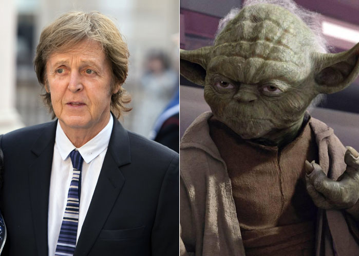 Wise, experienced and with years in the business - there's no doubt that Paul McCartney is the Yoda of the music world.