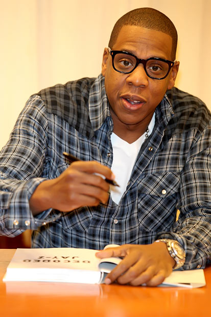 Jay-Z  Brought up in New York's Marcy Projects, Jay-Z was abandoned by his father as a child and went on to endure a hard-hitting upbringing on the streets.