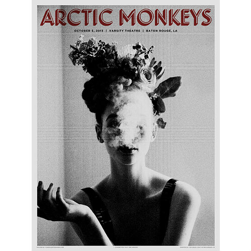 Arctic Monkeys. Source: gigposters.com