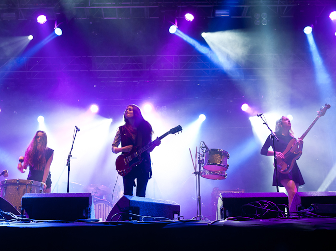 Haim: They stormed the Radio One/NME Stage last year before their debut album was even released. Fans of the sisters Haim should expect a main stage appearance next summer. 