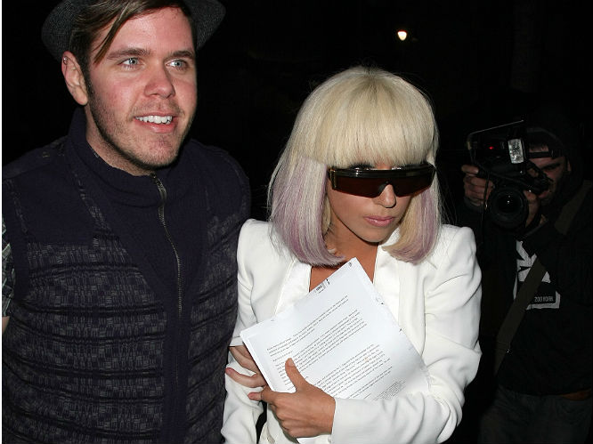 No Perez Hilton: Lady Gaga and Perez Hilton have long been firm friends - until he criticised her 'Applause' single online. The star later accused the celebirty blogger of stalking her, suggesting she was under threat of being shot in the head when he was spotted by a fan at her apartment building. She wasn't, he was just looking for a new flat. Nonetheless, he won't be making a trip to the UK for the show - guaranteed.