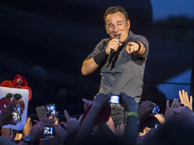 Bruce Springsteen: Cameron reminisced to The Daily Mail earlier this year about his days as queuing for hours in France to see The Boss in concert. Rock and indeed, roll. He also admitted wife Samantha hates Springsteen, so he can only listen to 