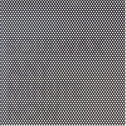 Soulwax: 'Any Minute Now' (2004) Close up, this Trevor Jackson design simply looks like white dots on a black mesh. Draw away from it, however, and it cleverly reveals the album title and band name. 