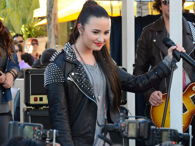 Demi Lovato - Rising through the Disney ranks and having served her time at Camp Rock, Lovato is now a proper singer. Apparently. She can back this claim up with the fact that she co-wrote the vast majority of her recorded material. And a lot of her debut album Don't Forget was written with (would you believe it?) The Jonas Brothers.