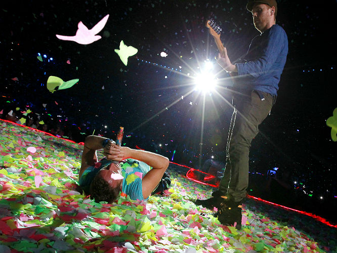 A more emotional Chris Martin: The Coldplay frontman has never shied from his emotions and expressing himself on stage, but having recently 'consciously uncoupled' from wife Gwyneth Paltrow, the Chris Martin that takes to the stage at the Royal Albert Hall may be more vulnerable star than seen at previous shows. Go easy on him, Coldplay fans.
