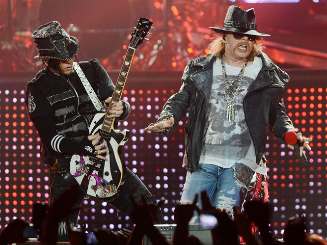 Guns N' Roses' album - Their last record, Chinese Democracy, took a DECADE to come out and $13 million to make. It was released in 2008, and they've been harping on about a follow up ever since but there's no sign of it yet - and there's probably still another five years to go (despite the band suggesting it will be released in 2014). Guys, you're not getting any younger - and nor are we.