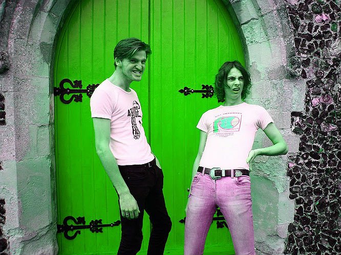 RAD FRU: '70s revivalists with flares and attitude. Watching RAD FRU live brings back the flamboyance in guitar music that has been missing. Early shows include a support slot for Blaenavon, Haraket and The Savage Nomads. Their first single'Tempting Meat' was released via Caledonian Records and they've got more in the bag. They're ones to watch.