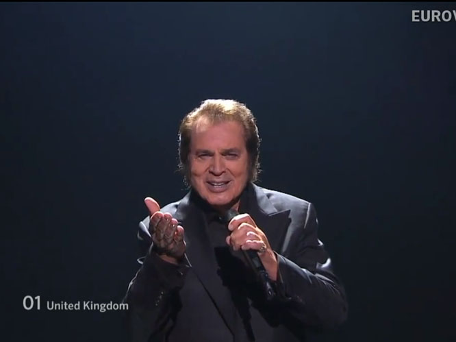 Engelbert Humperdinck: The biggest surprise of the UK's 2012 entry was that Engelbert Humperdinck is actually still alive. An uncomfortable key change and a dated sound saw the 60s singer coming in second to last.