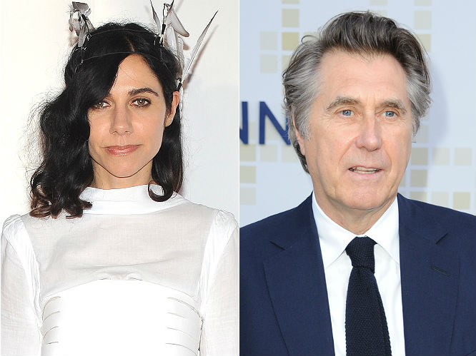 PJ Harvey and Bryan Ferry: Slated for supporting fox hunting 