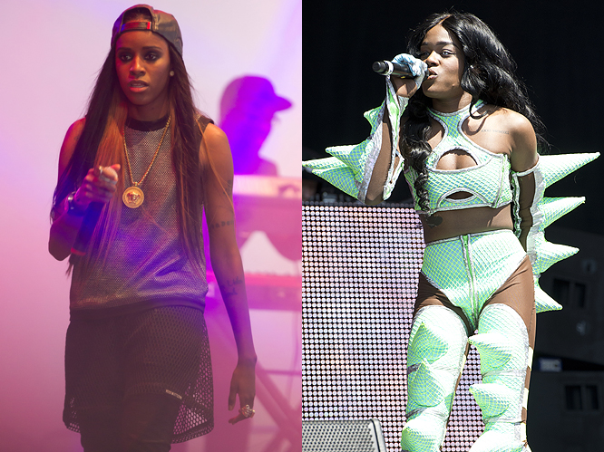 'Angel Haze and Azealia Banks set aside all differences for show-stopping duet'