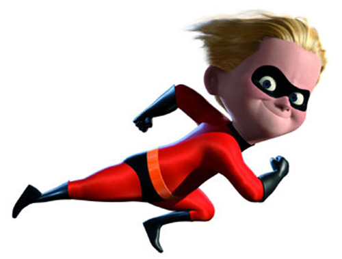 10th place: Super-speed. Dash from The Incredibles