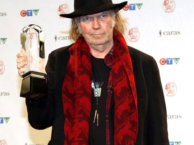 Neil Young - The rock legend announced he had been sober for a year in September 2012, and chose to give up drink and drugs due to curiosity more than anything else. 