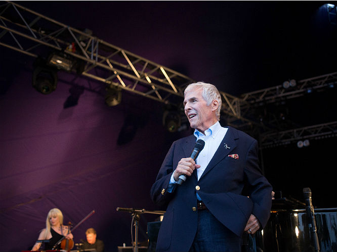 ...and here's our one photo of Burt Bacharach