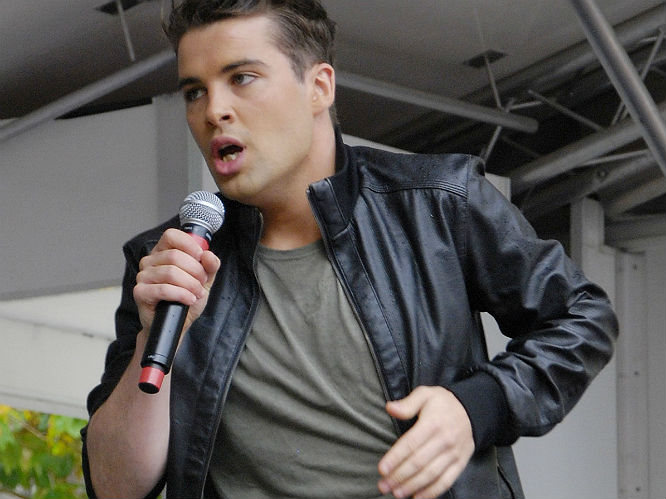 Joe McElderry: The X Factor winner was harassed by Ennis McBride, who was convicted on 11 September 2012 of stalking the star. It wasn't the most horrific case of all time - McBride interrupted the singer in the bath and attempted to give him some opera CDs.