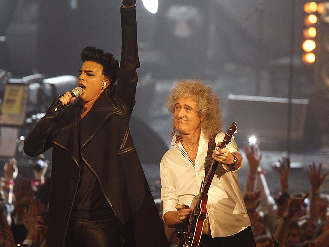 Brian May on Adam Lambert: 