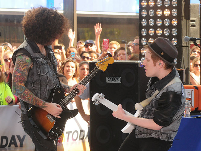 Fall Out Boy: The final band confirmed for Download so far are the ever entertaining Fall Out Boy. Let's hope they don't fall out with the famously volatile Leicestershire crowd.