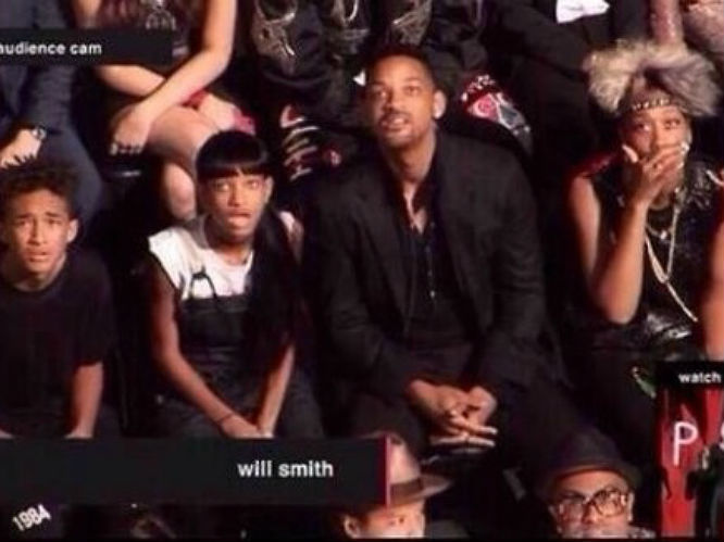 The Smiths: The overall reaction is best summed up by the sheer horror on the faces of Will Smith and his family.