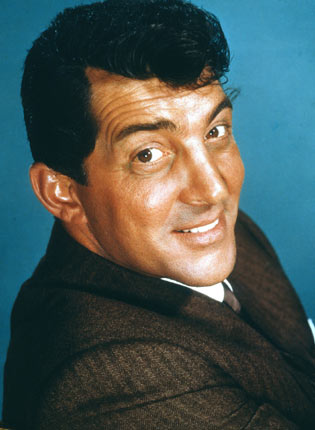 Dean Martin: Dino Crocetti - The King of the crooners started out his career in Vegas as Dino Martini, named after famous opera tenor, Nino Martini. - deanmartin-real