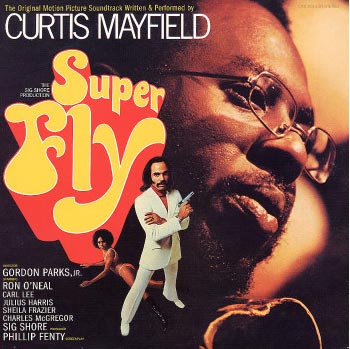 5. Superfly – At around the same time Marvin Gaye was soundtracking Trouble Man, his contemporary Curtis Mayfield was drafted in for the movie Superfly. The resulting record of the same name was recently voted the 69th best album of all time by Rolling Stone magazine and is one of the rare examples of a soundtrack that out-grosses the movie that spawned it. Whereas the film is widely regarded as quite a naïve look at life in the gangster underworld, Mayfield’s vision was far more gritty and real.