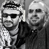 Were Yasser Arafat and Ringo Starr Separated At Birth?