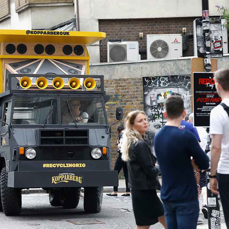 Pixie Geldof and DJ Yoda support Kopparberg to reduce litter in London