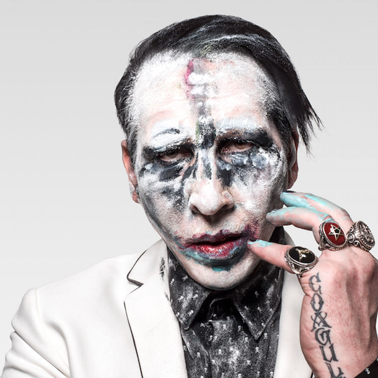 Marilyn Manson jokes stage prop accident was gun violence