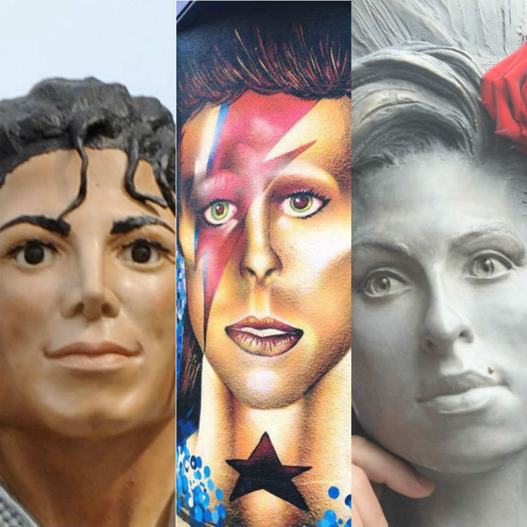 Musician statues + murals: The good, the bad & the terrifying